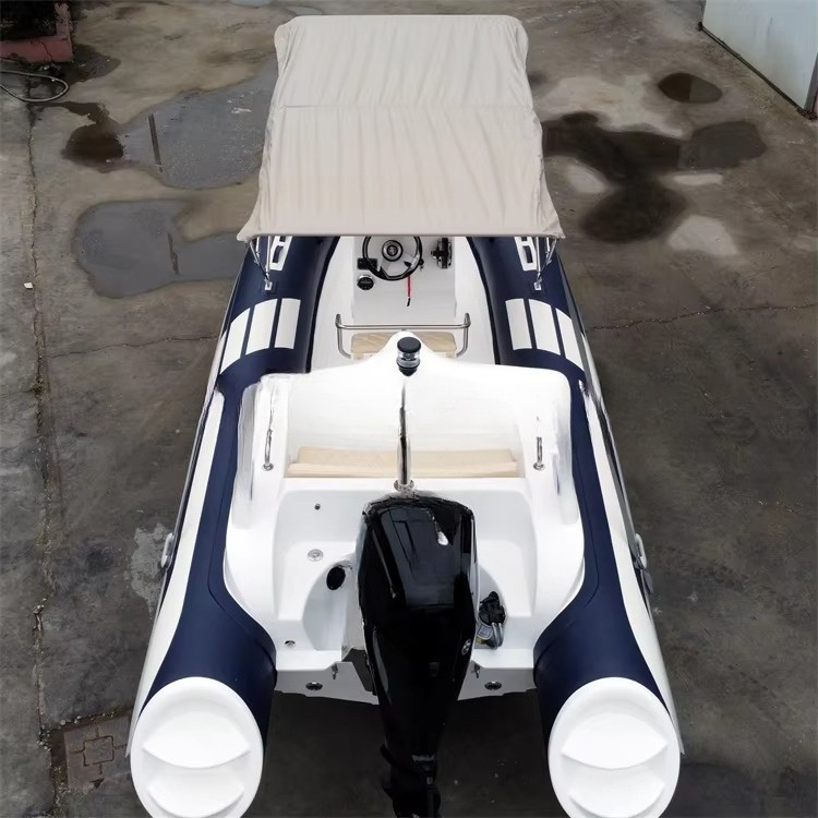 Blue Color 19 Foot PVC air Pon - Fishing Boat Fiberglass review and price
