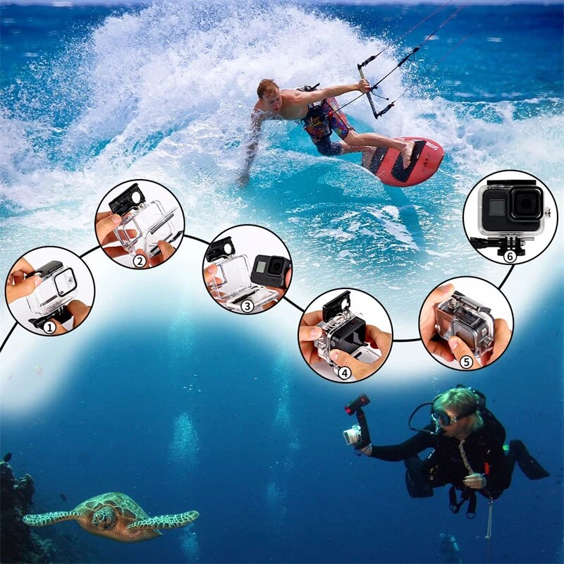 Waterproof Case for GoPro Hero - Fishing Boat Cover review and price
