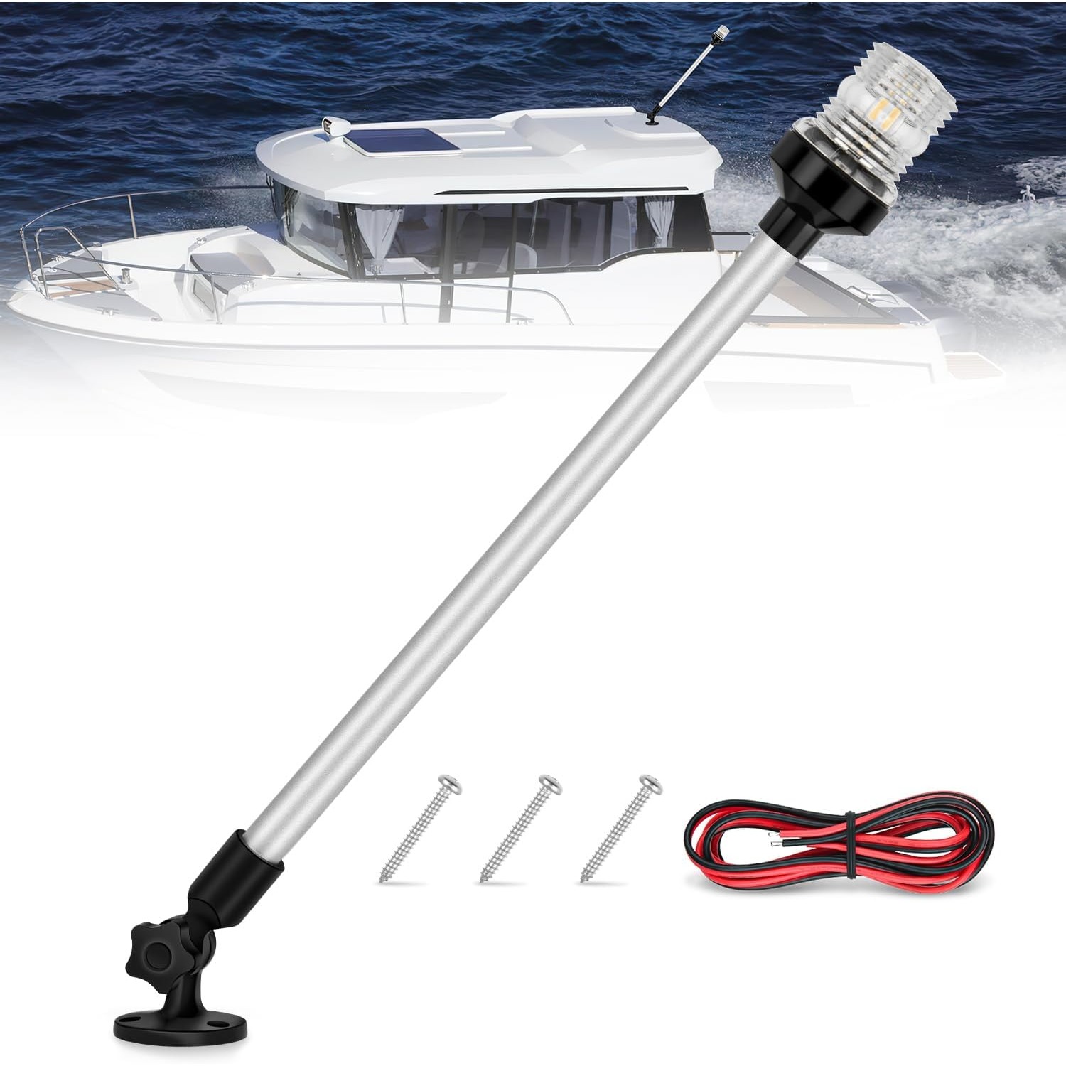 Nilight Marine Boat Stern Ligh - Fishing Boat Anchor review and price