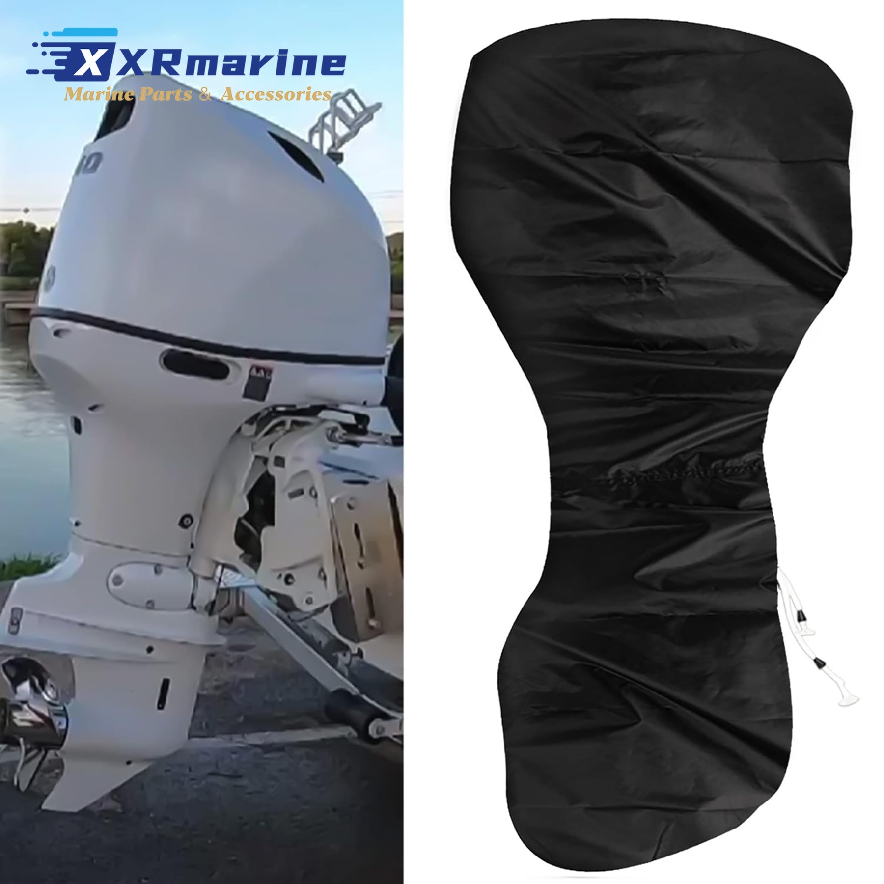 Outboard Motor Cover Fits for  - Fishing Boat Cover review and price