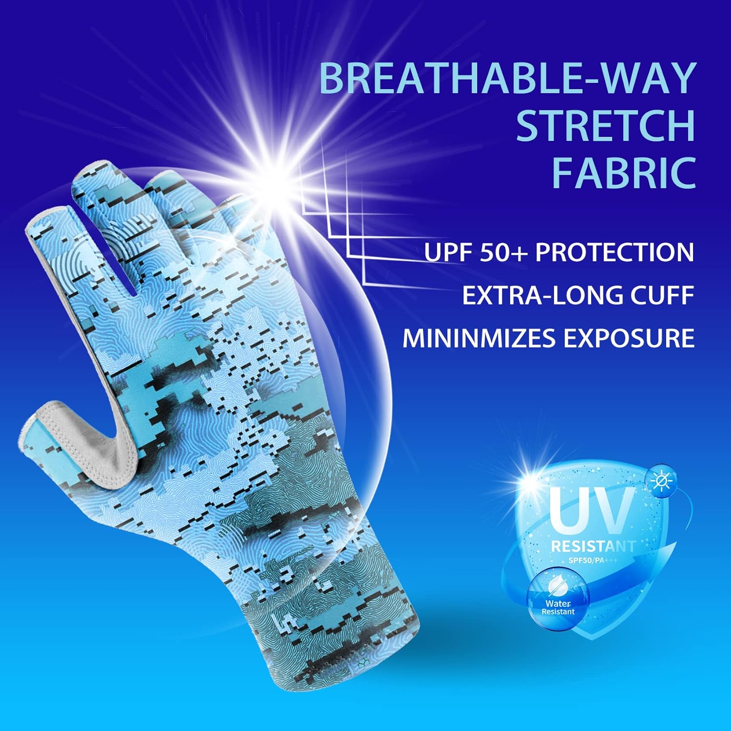 Aventik UPF50+ Fingerless Fish - Fishing Boat Cover review and price