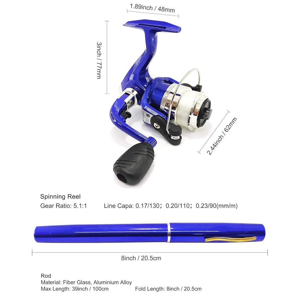 Telescopic Mini Fishing Rod Ca - Penn Reel Fierce review and price
